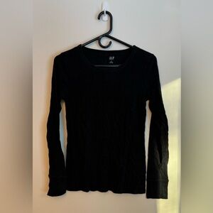 GAP Black Long Sleeve Tee